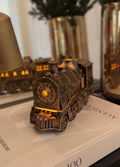 Vintage Brass Train Aromatherapy Humidifier